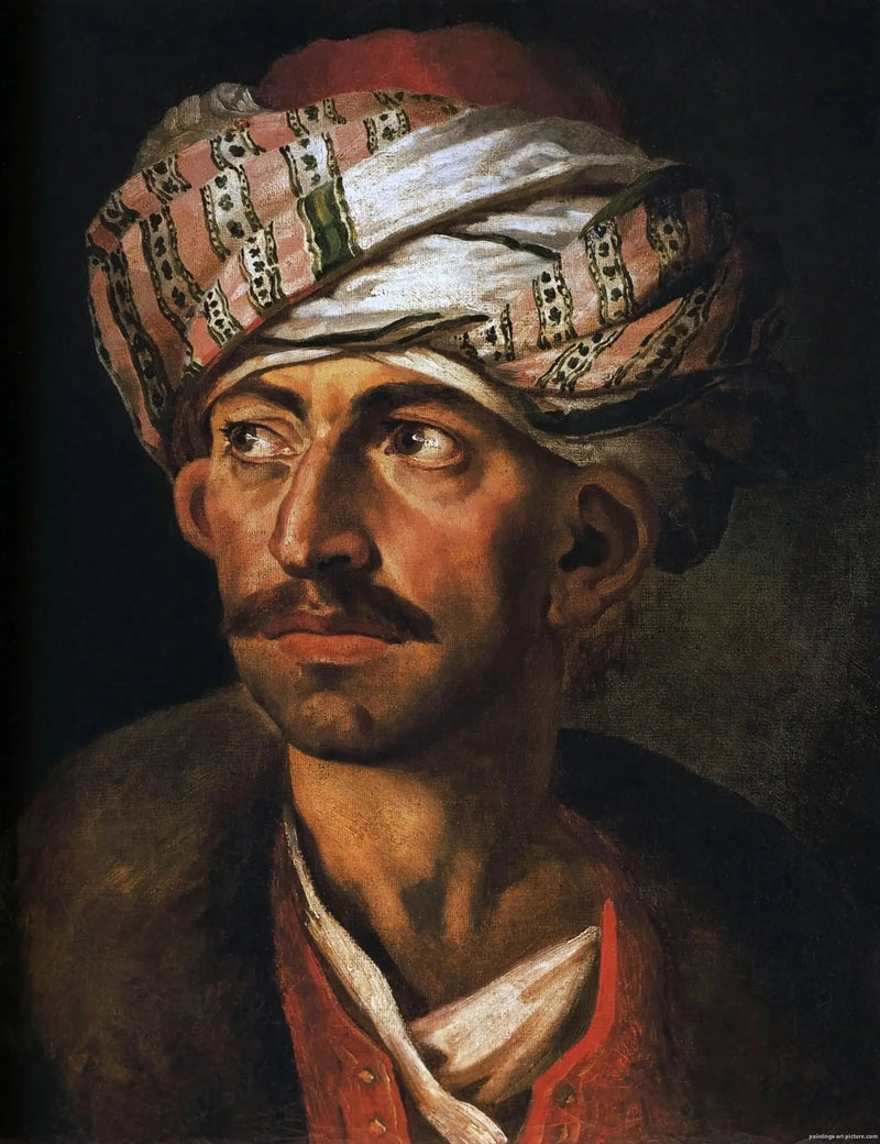 Portrait présomptif de Mustapha - Théodore Géricault