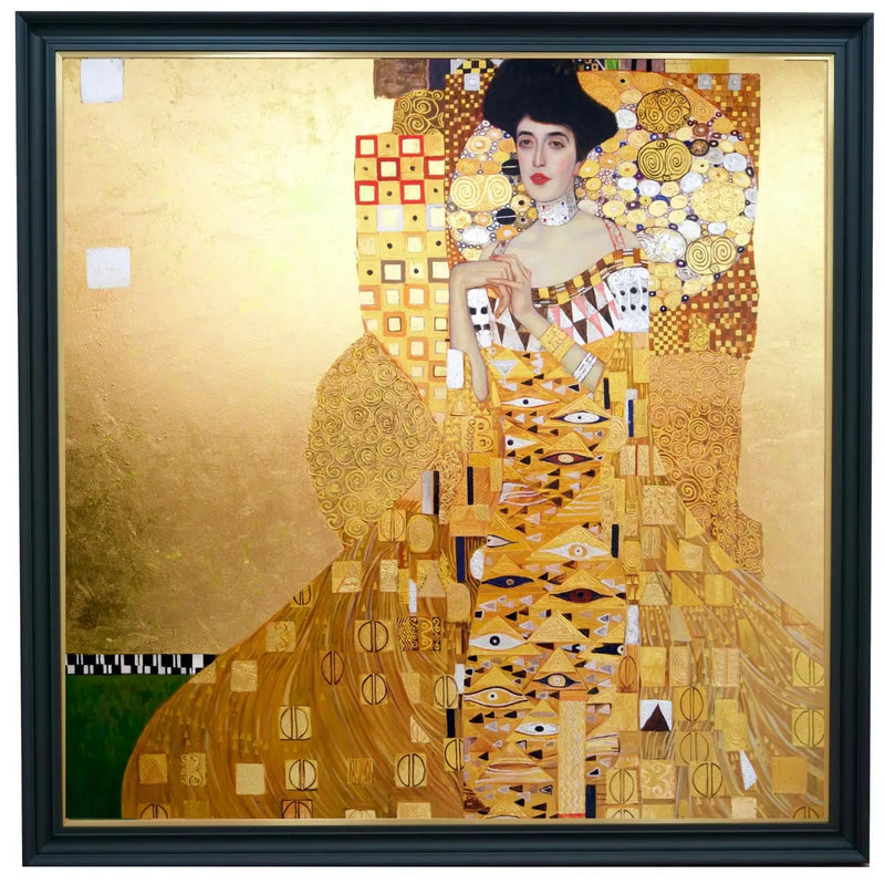 Portrait Réimaginé d'Adele Bloch-Bauer par Master Apollon | 200 x 200 cm