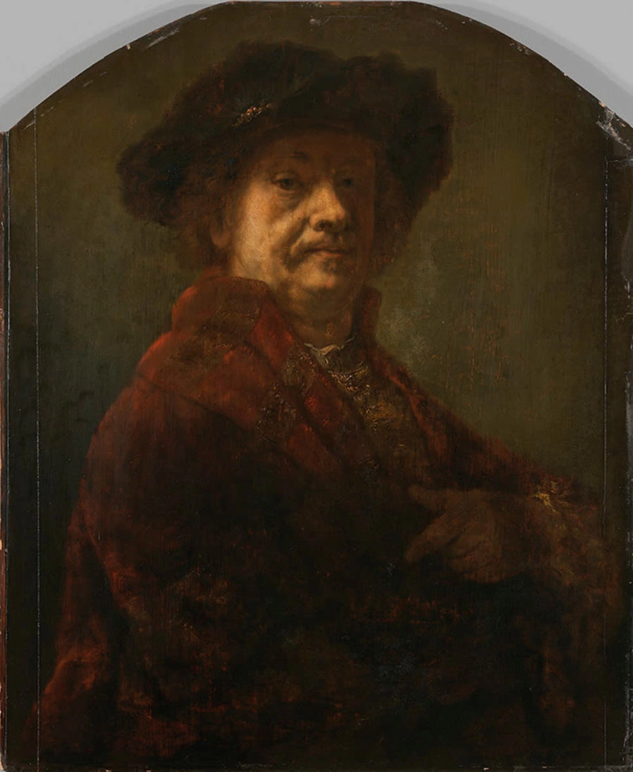 Portrait de Rembrandt – copie ancienne, avant 1712