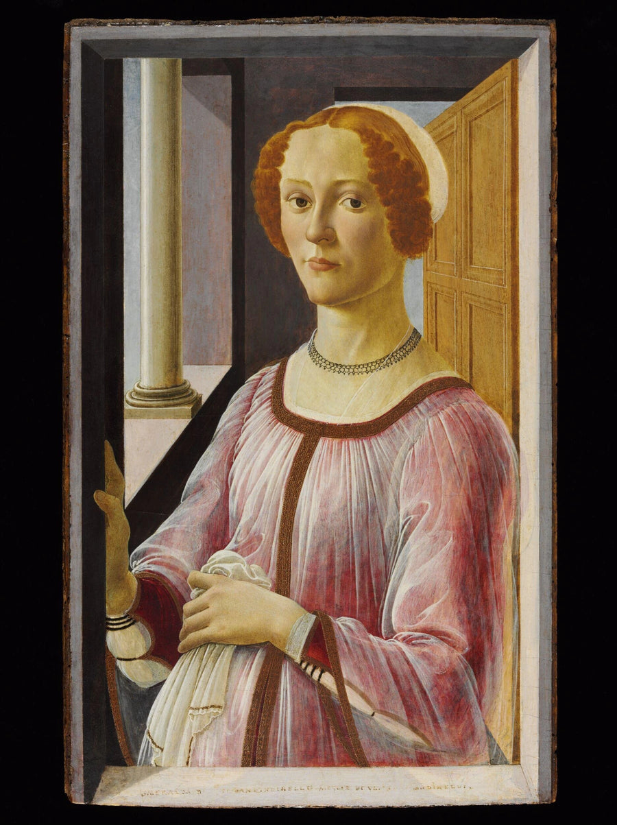 Portrait d’une dame dite Smeralda Bandinelli, vers 1470-1475 – Botticelli