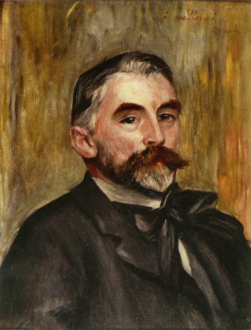 Portrait de Stéphane Mallarmé, 1892 – Pierre-Auguste Renoir