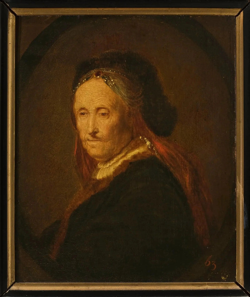 Portrait d’une vieille femme, dite la mère de Rembrandt