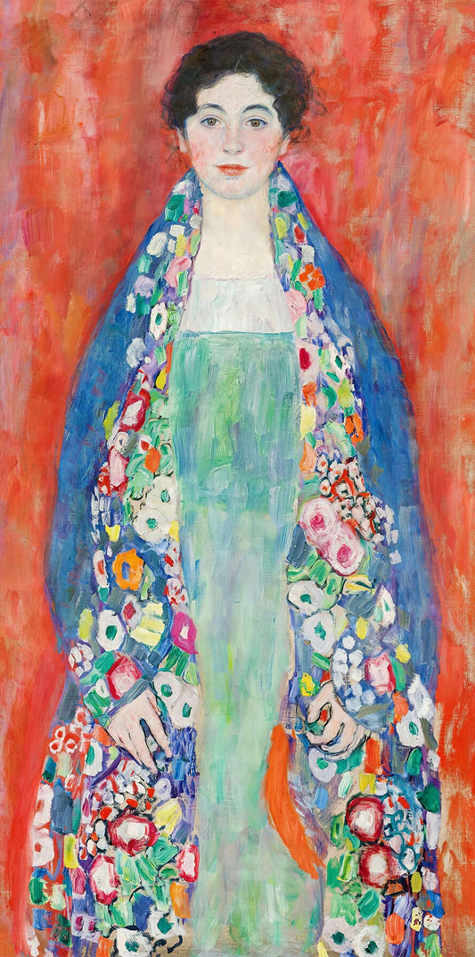 🎀 Portrait de Miss Lieser – Gustav Klimt (1917)