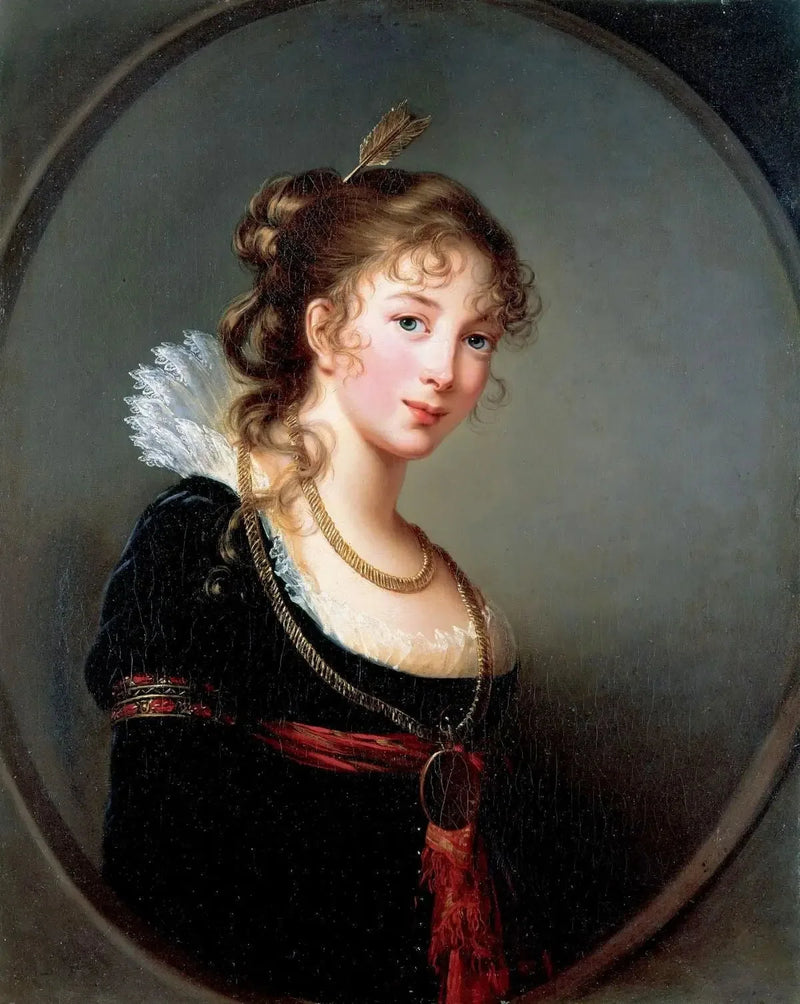 Porträt der Luise von Preußen (1770-1836), Ehefrau von Anton Radziwiłł (1775-1833) - Élisabeth Vigée Le Brun