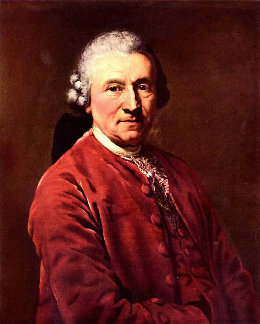 Porträt des Schauspielers Conrad Ekhof - Anton Graff
