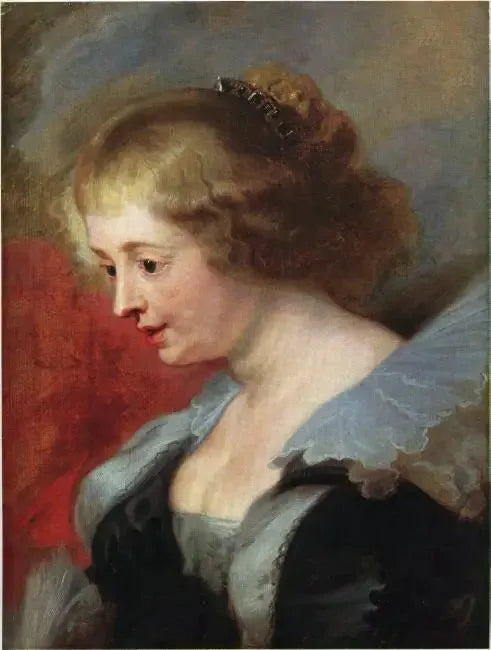 Portret d'Hélène Fourment (1614-1673), après 1630 - Peter Paul Rubens