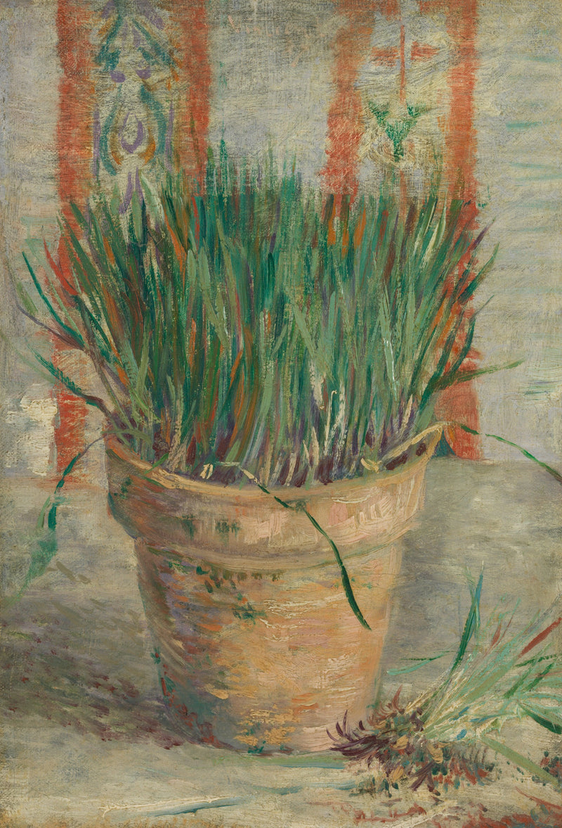 Pot de ciboulette à l’ail, F337 – Vincent van Gogh