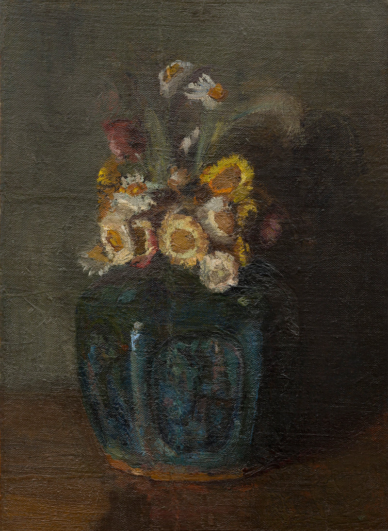 Pot de gingembre aux chrysanthèmes, F198 – Van Gogh