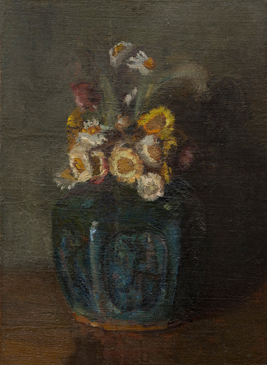 Pot de gingembre aux chrysanthèmes, F198 – Van Gogh