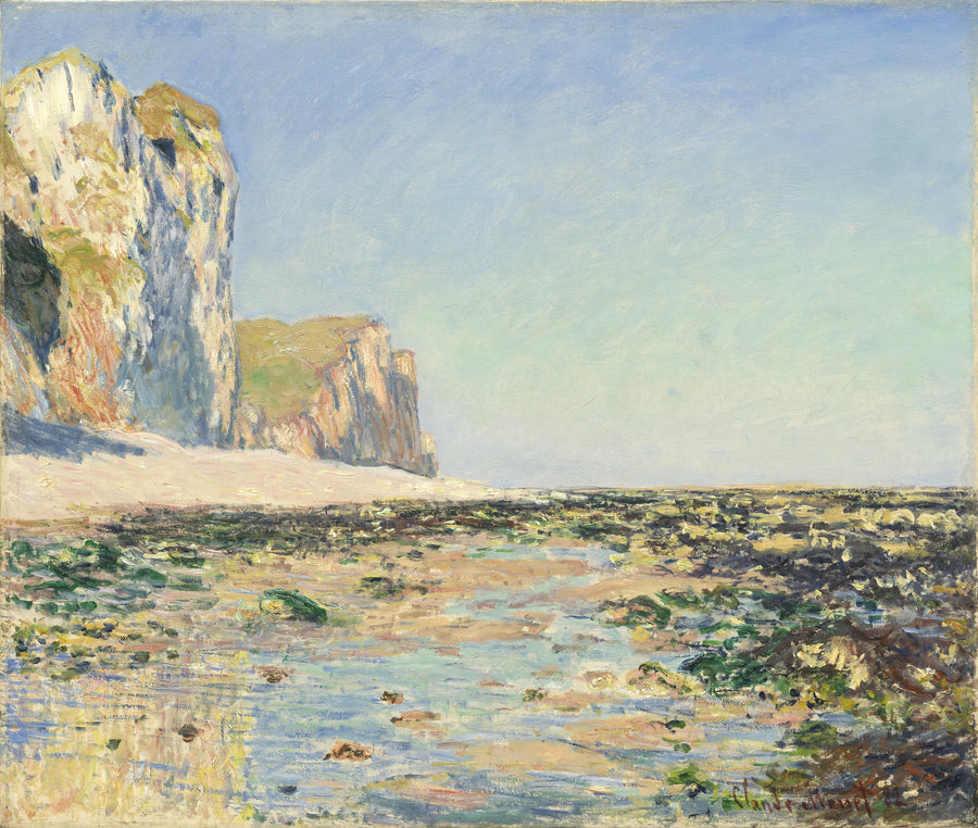 Bord de mer et falaises de Pourville le matin W787 – Claude Monet