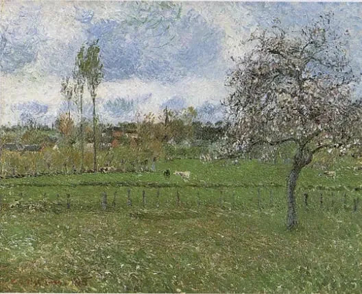 Prairie d'Eragny - Camille Pissarro