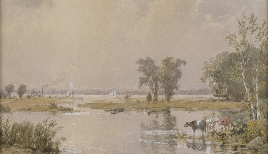 Prairies de Hackensack - Jasper Francis Cropsey