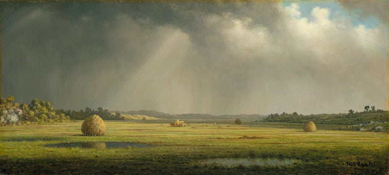 Prairies de Newburyport - Martin Johnson Heade
