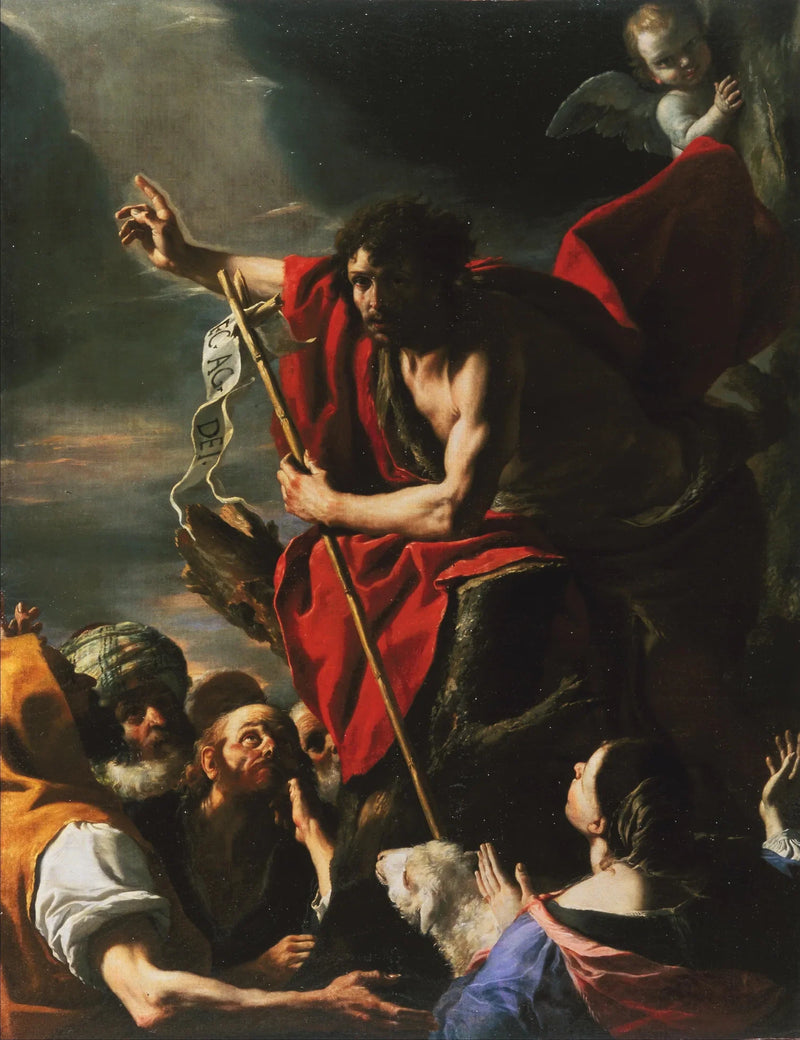 Prédication de saint Jean-Baptiste - Mattia Preti