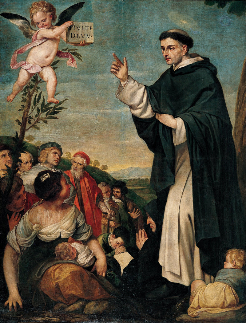 Prédication de Saint Vincent Ferrier - Alonso Cano