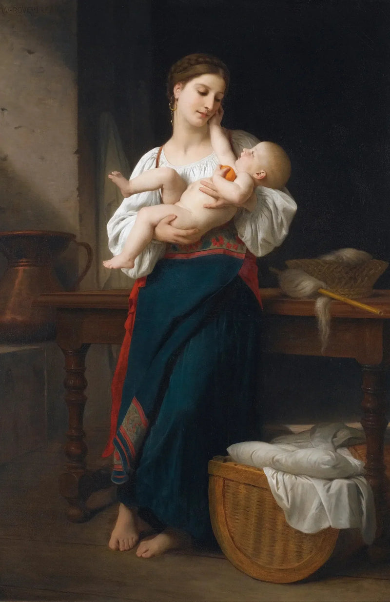 Premières Caresses - Bouguereau