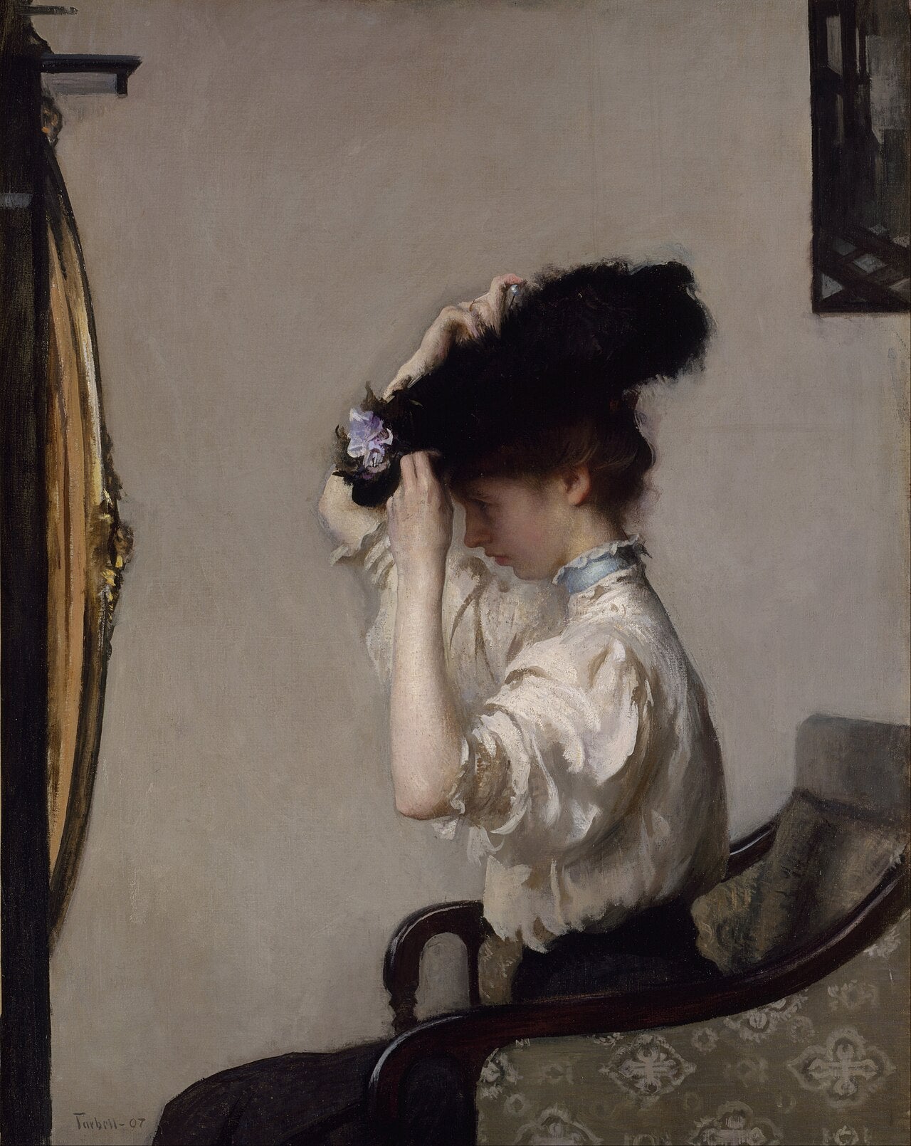 Préparation pour la matinée - Edmund Charles Tarbell