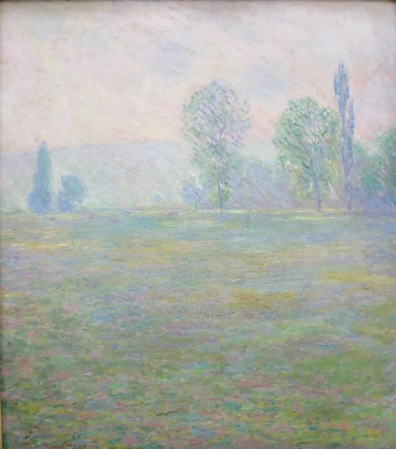 Prés à Giverny - Claude Monet
