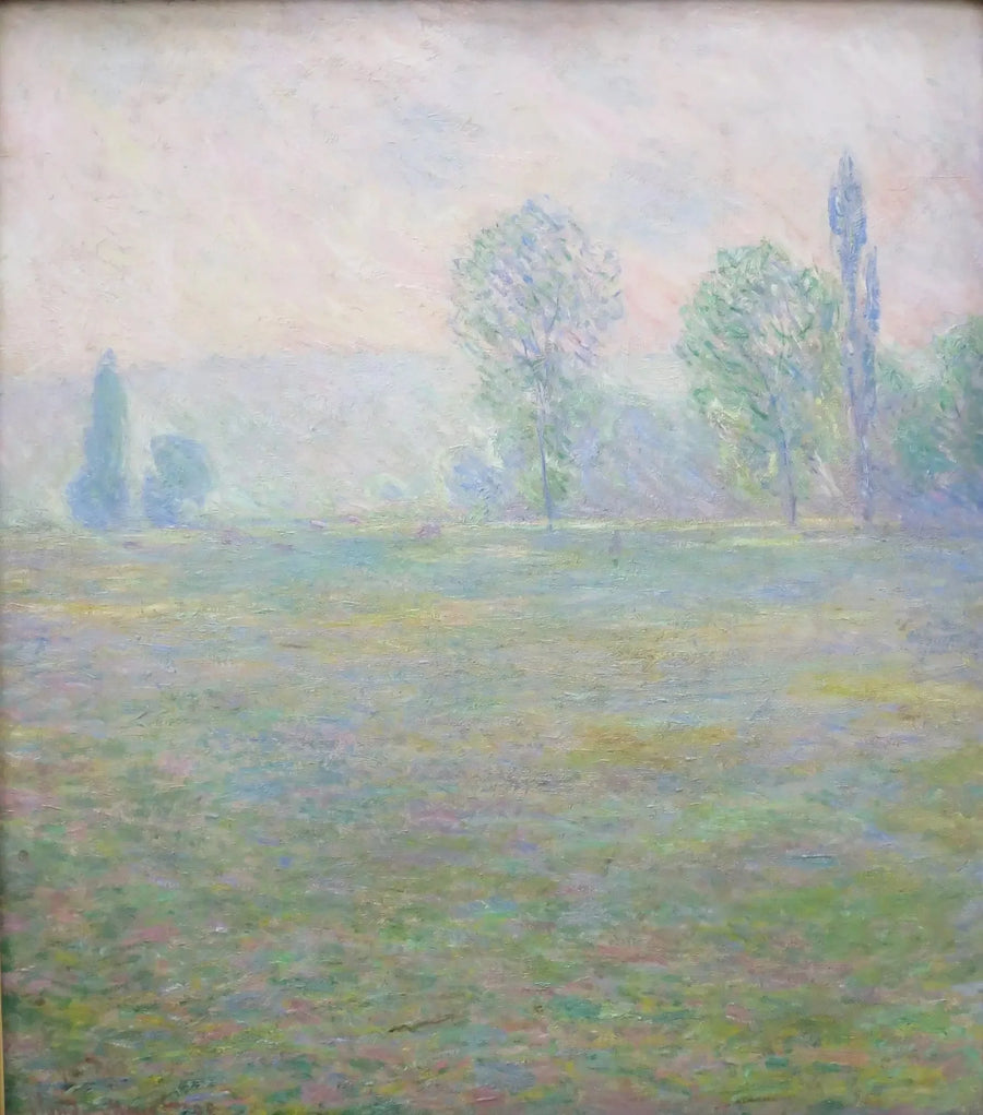 Prés à Giverny - Claude Monet