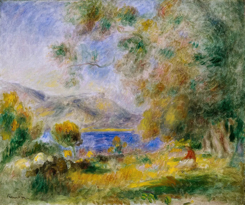 Près de Cagnes - Pierre-Auguste Renoir