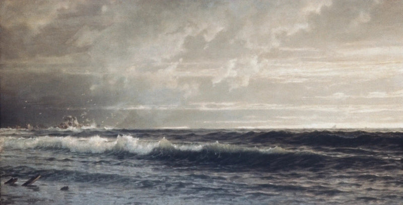Près de Land's End, Cornouailles - William Trost Richards