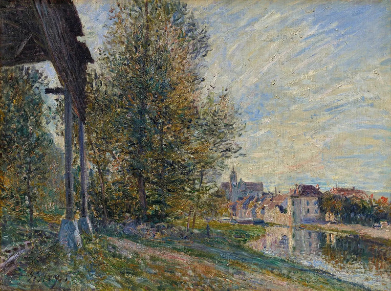 Près de Moret-sur-Loing - Alfred Sisley