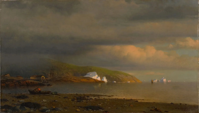 Près du cap St. Johns, côte du Labrador - William Bradford