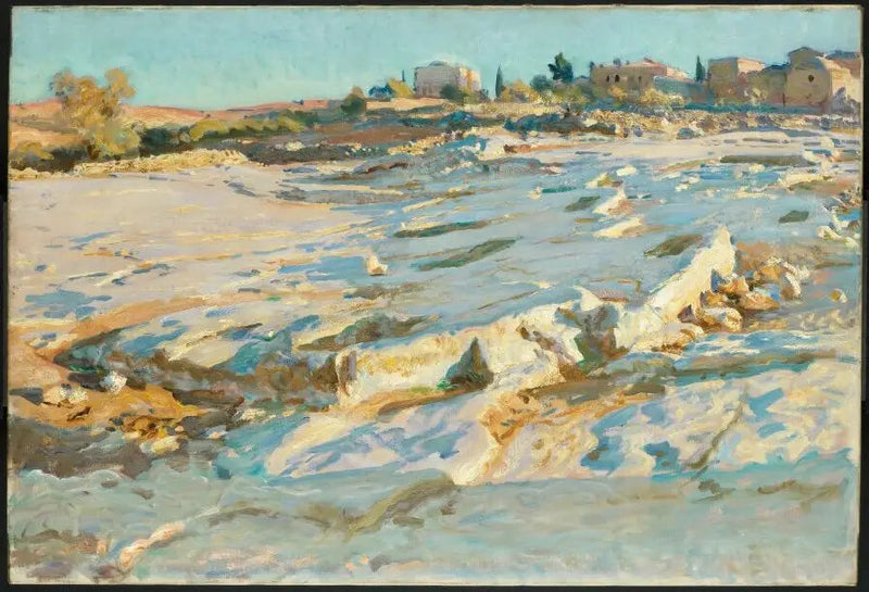 Près du mont des Oliviers, Jérusalem - John Singer Sargent