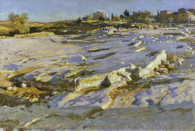 Près du mont des Oliviers, Jérusalem - John Singer Sargent