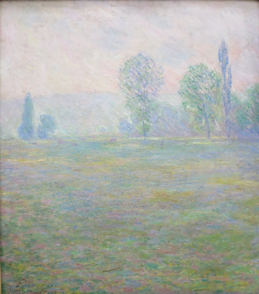 Prés à Giverny W1202 – Claude Monet