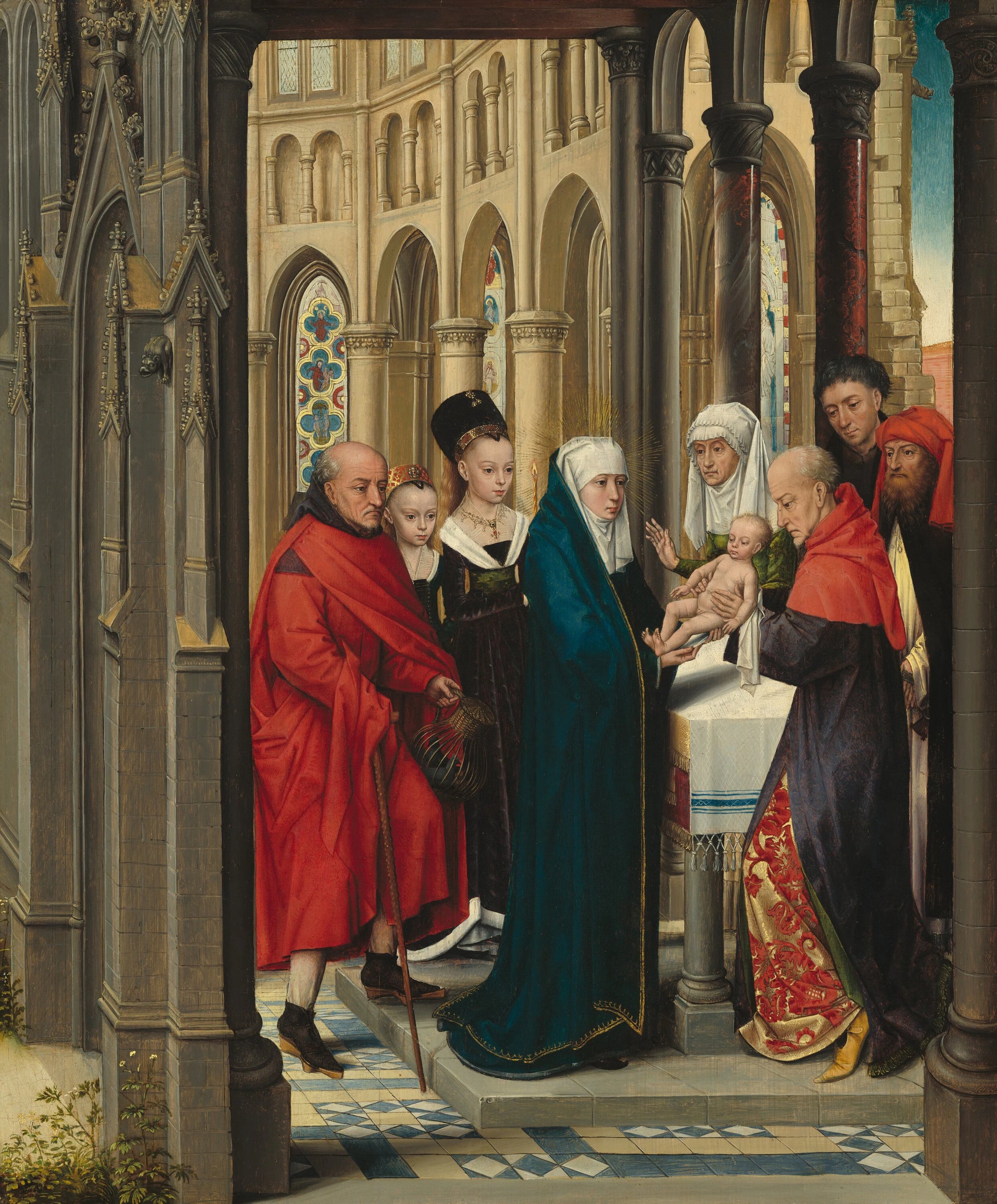 la Présentation au temple - Master of the Prado "Adoration of the Magi"
