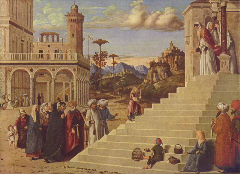 Présentation de la Vierge au Temple - Cima da Conegliano