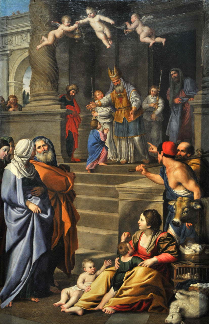 Présentation de la Vierge Marie - Domenichino - Alpha Reproduction