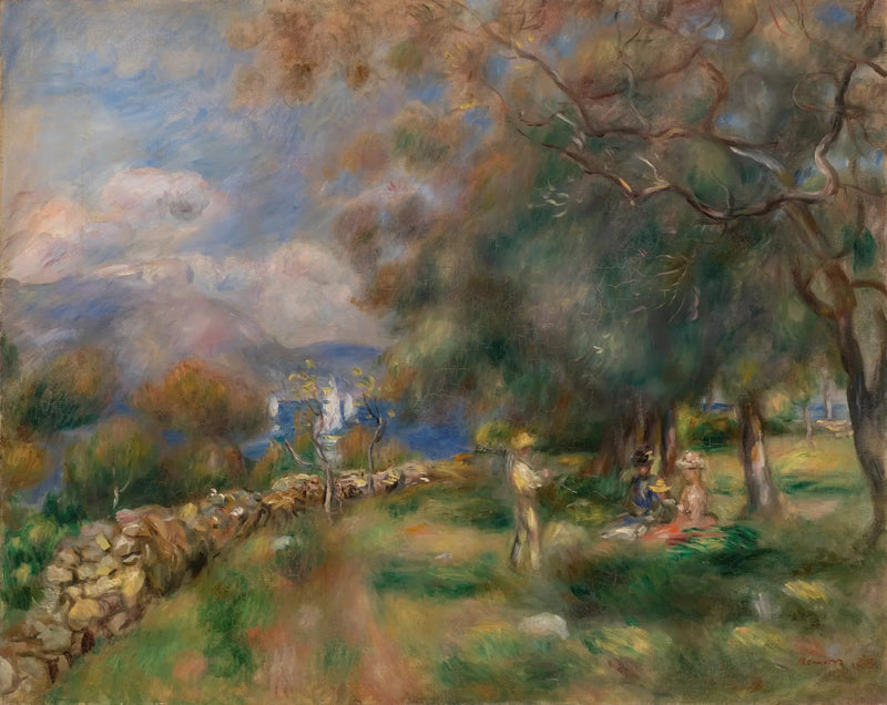 Presqu'île de Saint-Jean - Pierre-Auguste Renoir