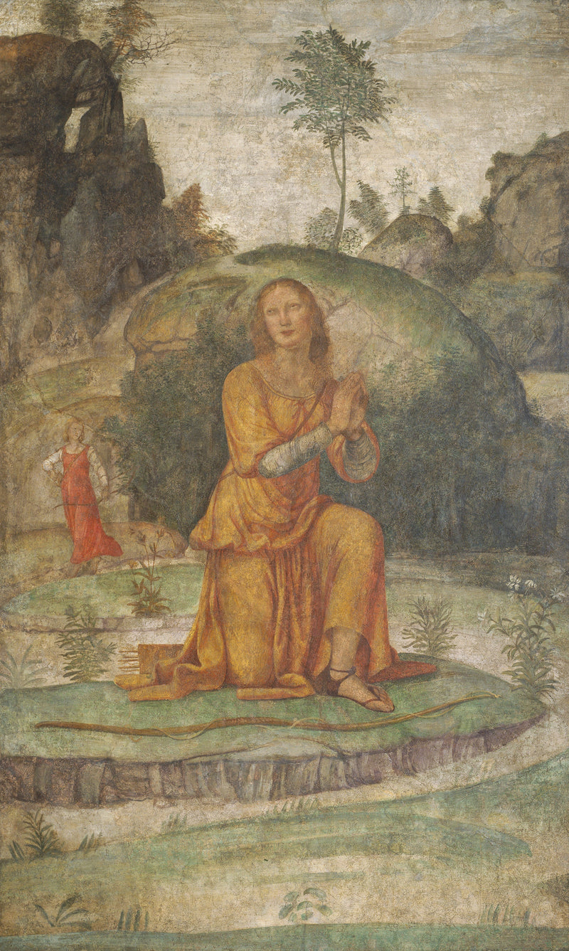 Prière de Procris à Diane - Bernardino Luini
