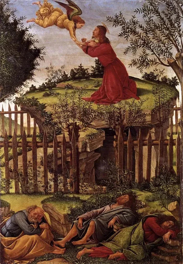 La Prière au jardin des Oliviers, vers 1500 – Sandro Botticelli