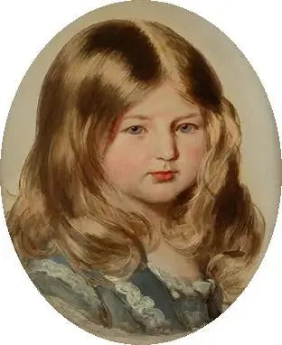 Princesse Amalie de Saxe-Cobourg et Gotha (1848-1894) - Franz Xaver Winterhalter
