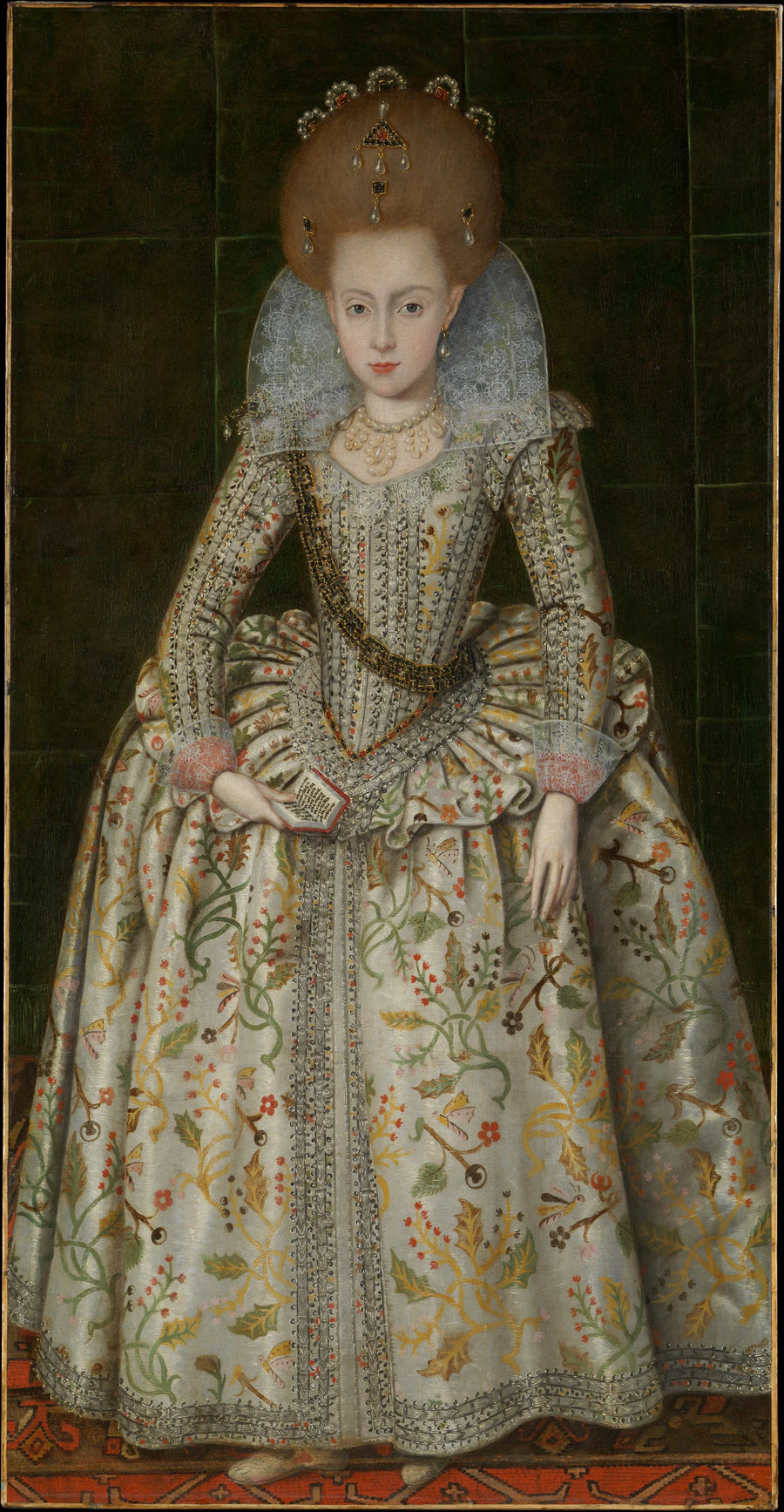 Princesse Élisabeth (1596-1662), plus tard reine de Bohême - Robert Peake the Elder