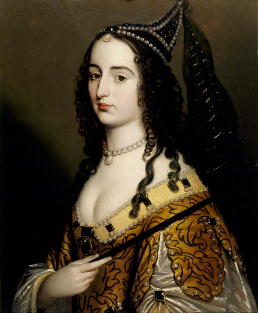 Princesse Élisabeth, princesse royale, abbesse de Hervorden (Hertford) (1618-1680) - Gerrit van Honthorst