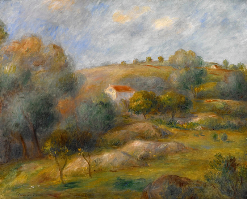 Printemps à Essoyes - Pierre-Auguste Renoir