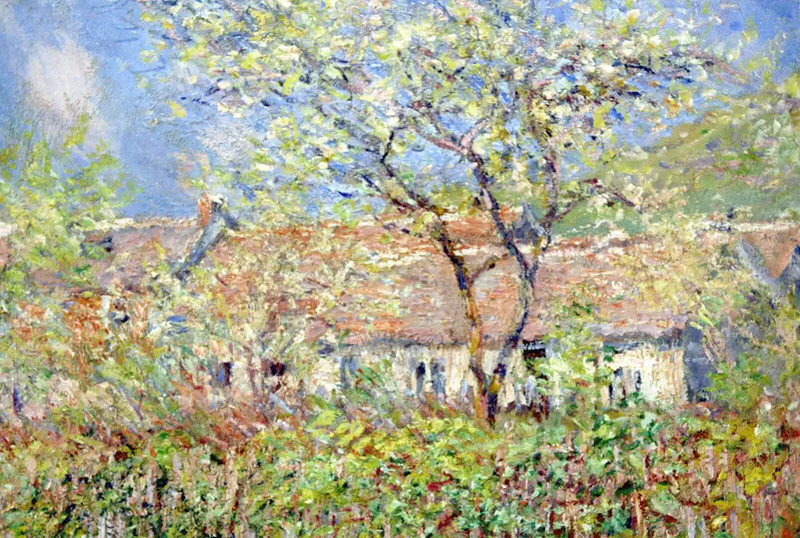 Printemps à Giverny - Claude Monet