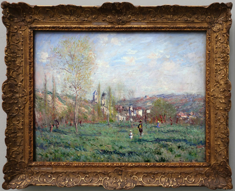 Printemps à Vétheuil - Claude Monet