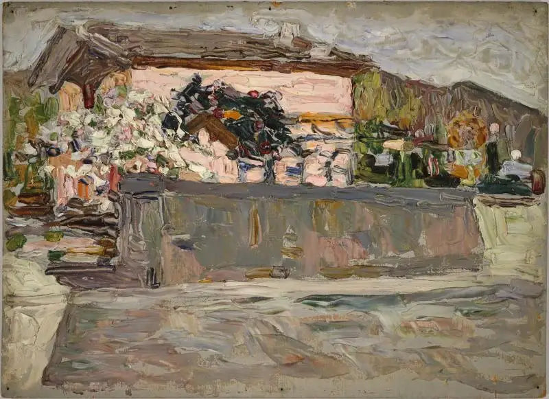 Printemps, aux environs d'Augsbourg - Vassily Kandinsky