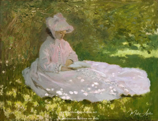 Printemps - Claude Monet - Reproductions de tableaux et peintures haut de gamme