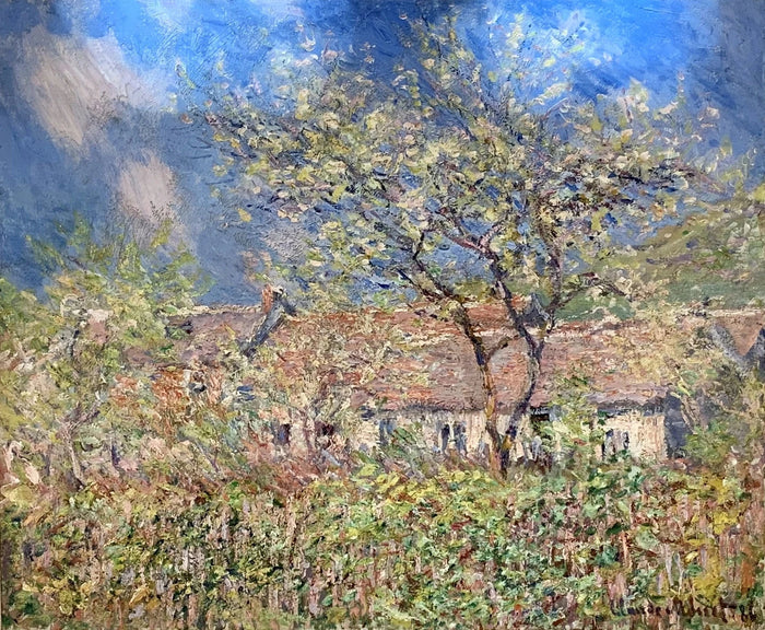 Printemps à Giverny W1062 – Claude Monet