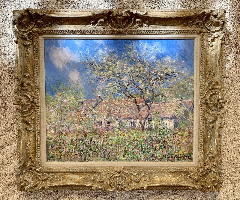 Printemps à Giverny W1062 – Claude Monet