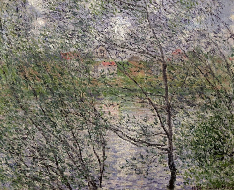 Le Printemps à travers les branches W455 – Claude Monet