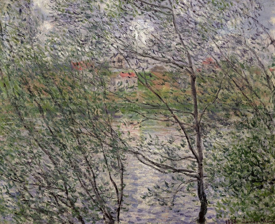 Le Printemps à travers les branches W455 – Claude Monet