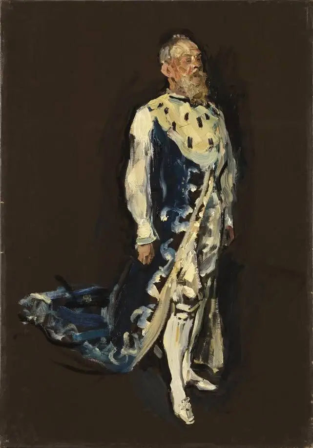 Prinzregent Luitpold im Hermelinmantel - Max Slevogt