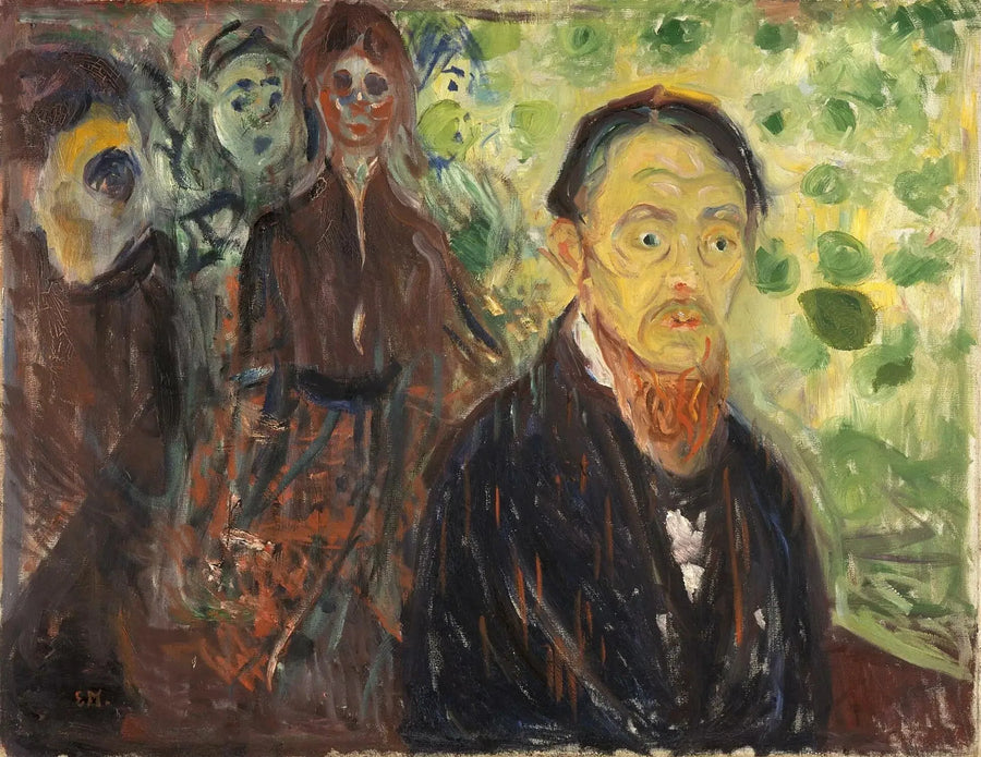 Pris par surprise - Edvard Munch